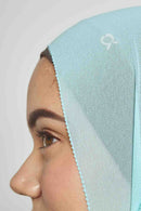 text -- sea foam blue