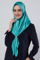 text -- shimmering turkish green