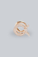 text -- rose gold ring