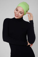text -- lime green