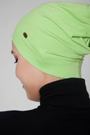 text -- lime green
