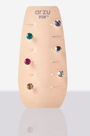 pin one on – the round drop set (6pc)