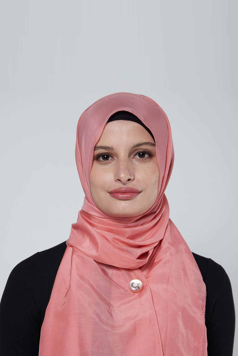 the good wrinkles scarf SILKOT tooth stitch hem