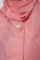 text -- lustrous delicate pink