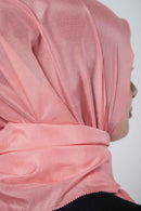 text -- lustrous delicate pink