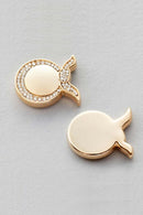 arzu knot magnetic brooch