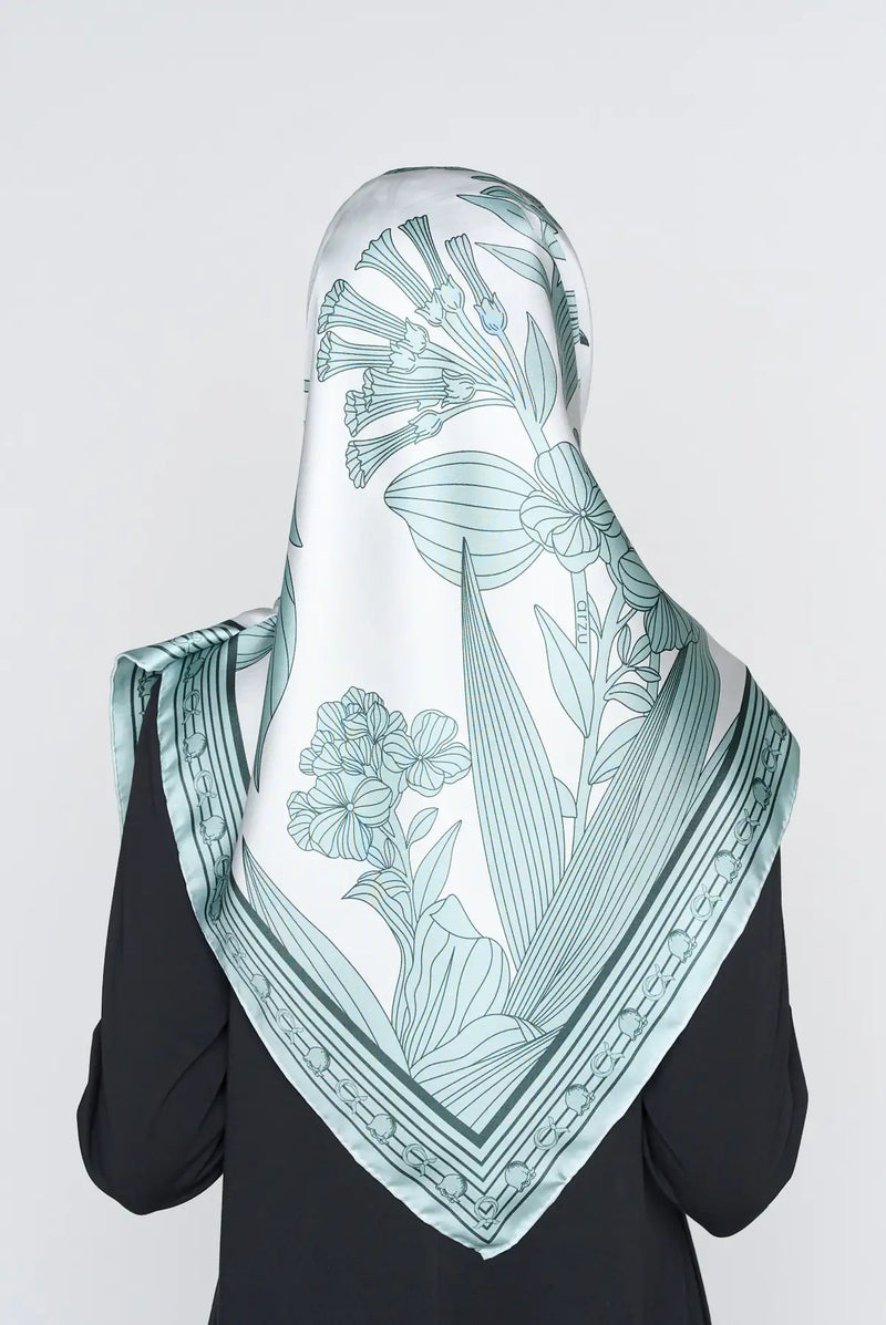 text -- elegant garden sage green