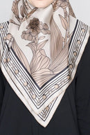 text -- elegant garden soft taupe 