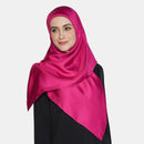 arzu feels like a dream square TWILL SILK Medium with natural silk Shimmer
