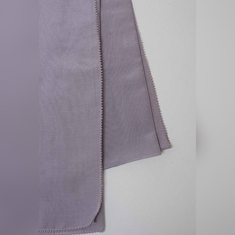 arzu the good wrinkle SILK COTTON long scarf with fine tooth edge | baik untuk ibu