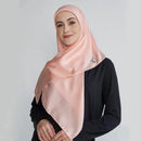 arzu feels like a dream square TWILL SILK Medium with natural silk Shimmer