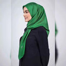 arzu feels like a dream square TWILL SILK Medium with natural silk Shimmer