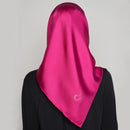 arzu feels like a dream square TWILL SILK Medium with natural silk Shimmer