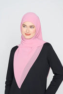 text -- georgette dusty pink