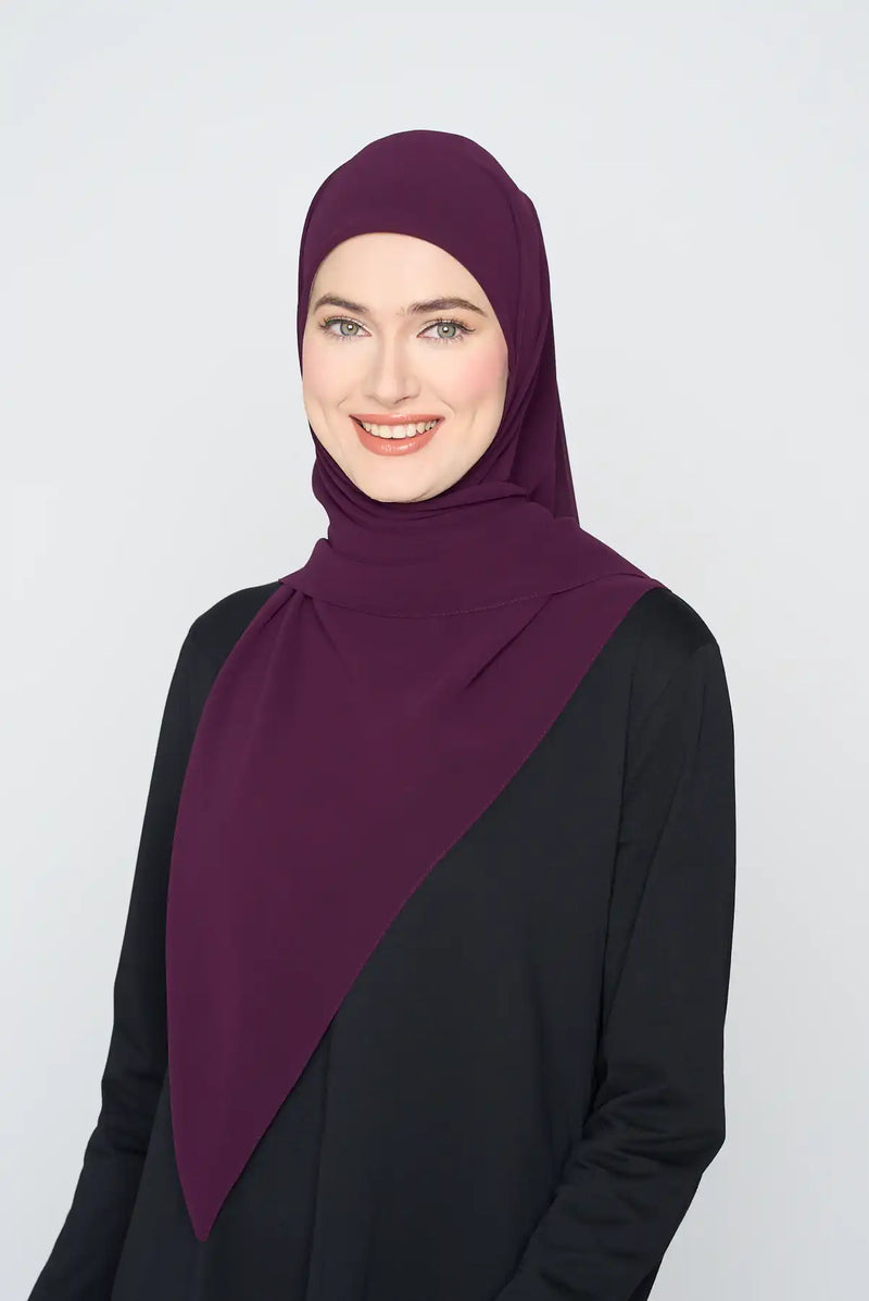 text -- georgette midnight dahlia