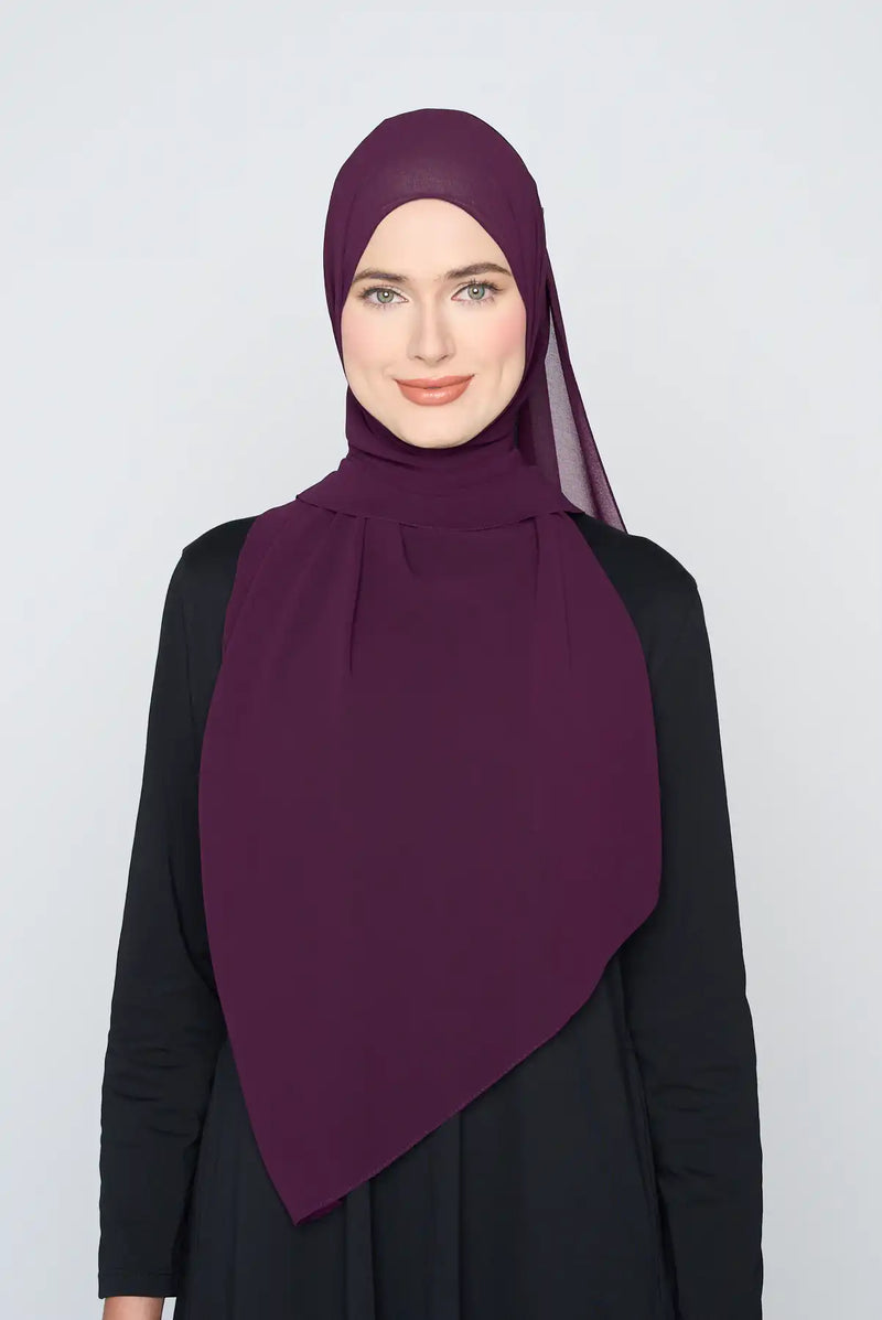 text -- georgette midnight dahlia
