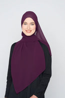 text -- georgette midnight dahlia