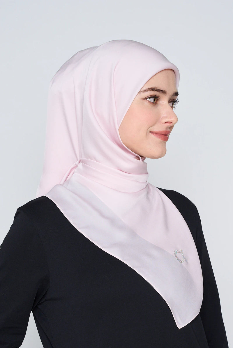 text -- muted satin blush