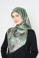 text -- paisley garden green