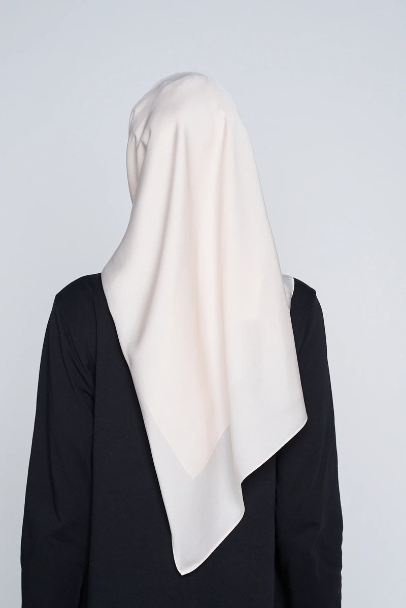 text -- muted satin shell