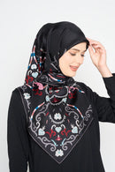 text -- paisley sophisticated black