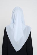 text -- georgette powder blue