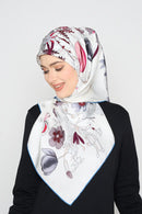 text -- reversible white plum and classic blue
