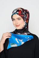 text -- reversible royal blue and midnight black