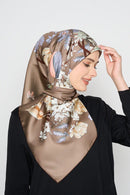 text -- reversible soft olive and cocoa