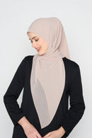 text -- georgette soft greige