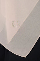 text -- georgette soft greige