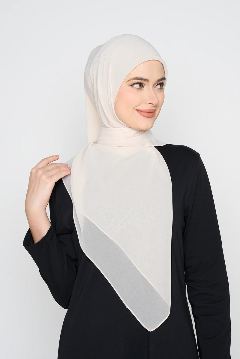 text -- georgette sandshell