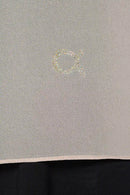 text -- georgette soft greige