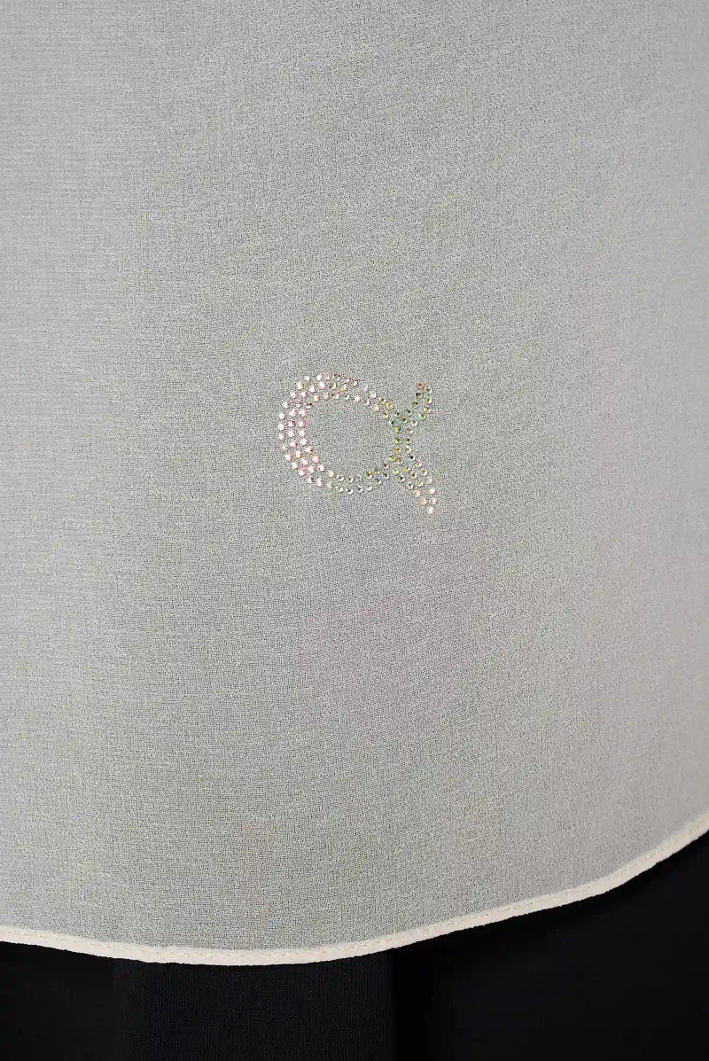 text -- georgette sandshell