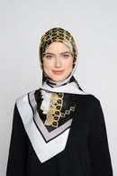 quiet star SOFT TWILL square medium