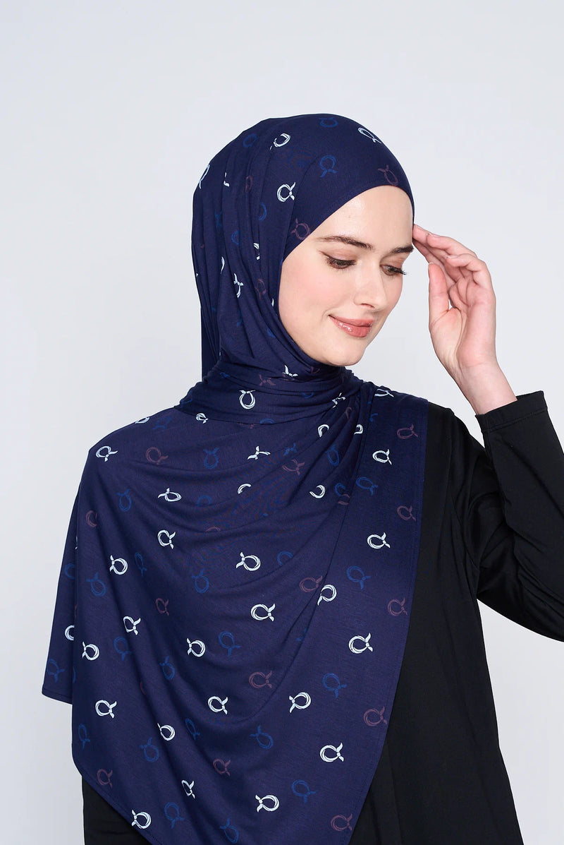 text -- cotton midnight navy