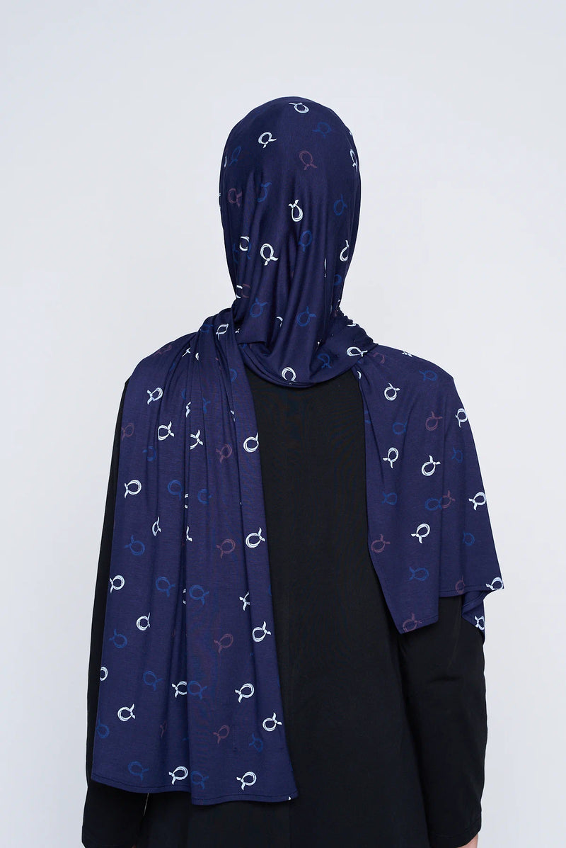 text -- cotton midnight navy