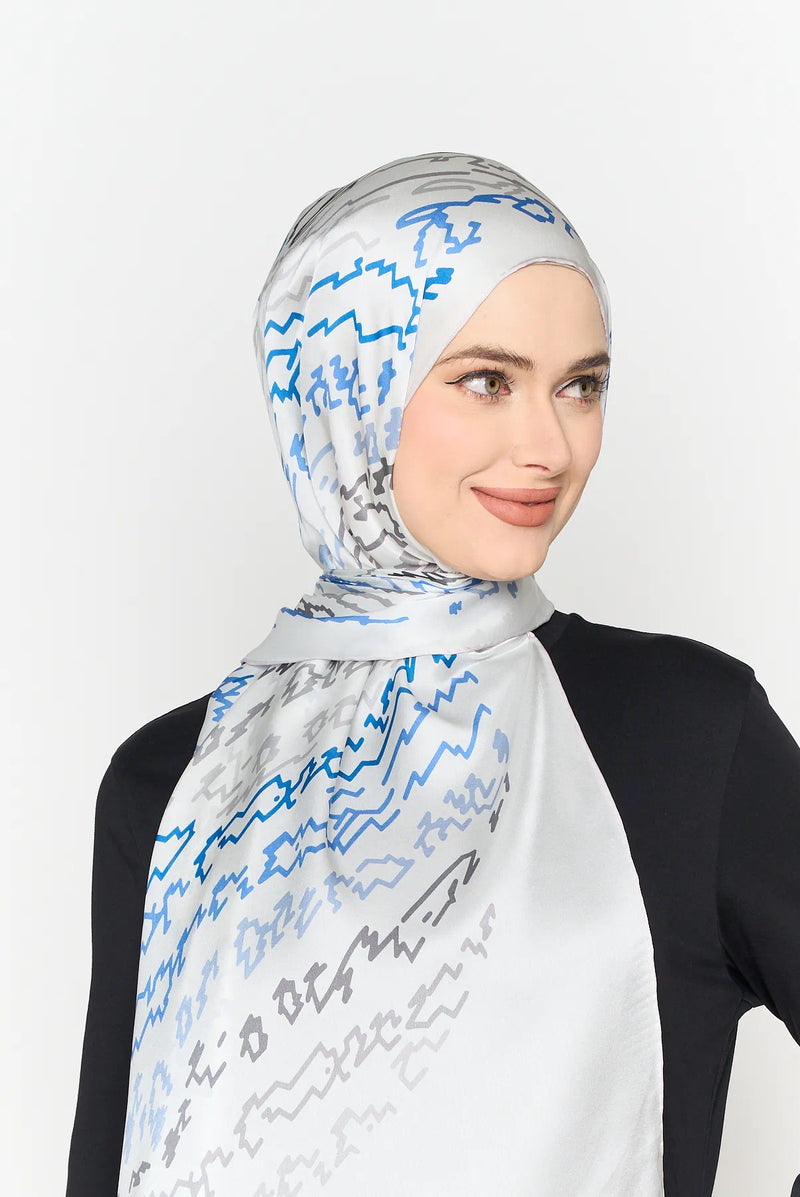 text -- thumbprint blue white