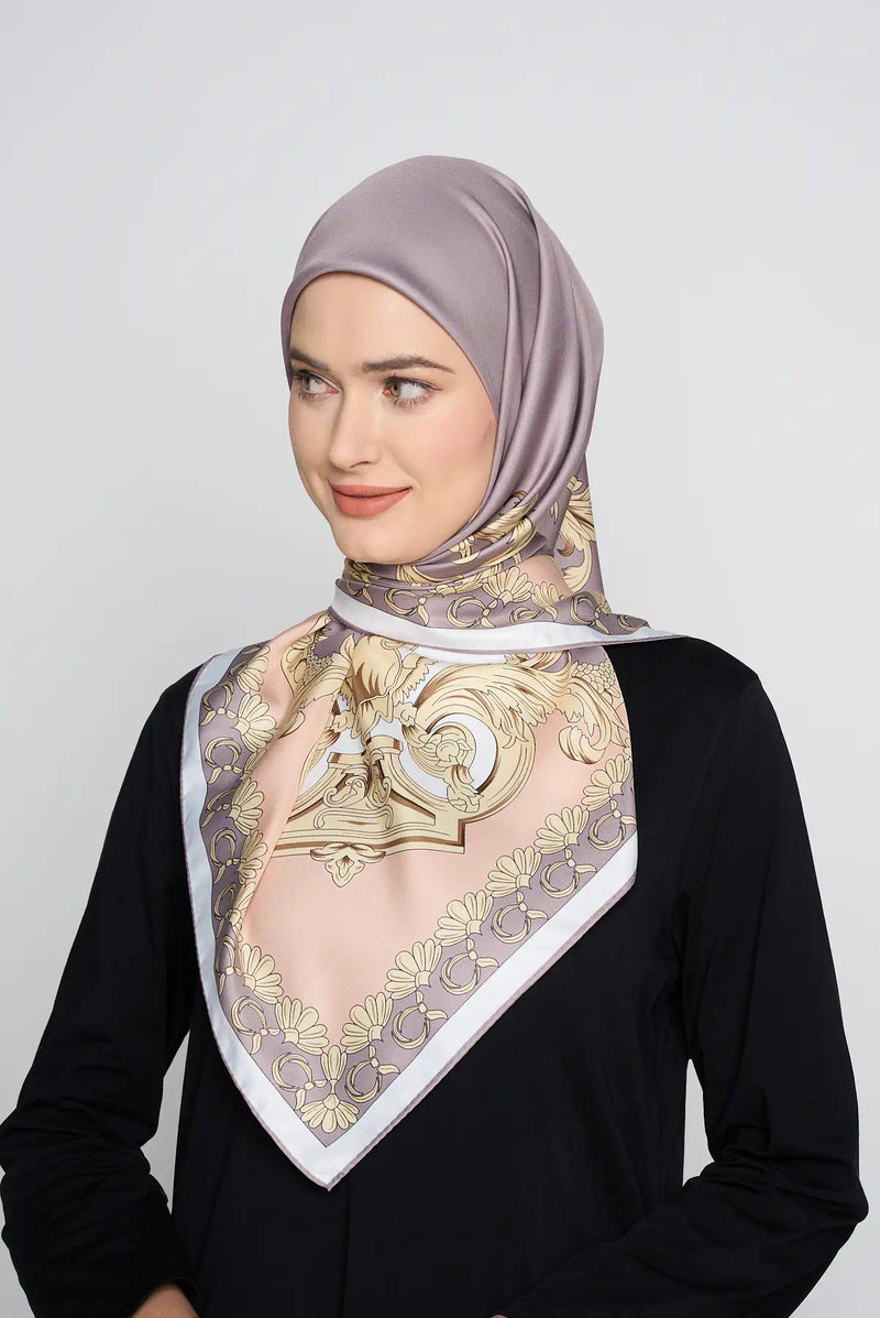 text -- twirly taupe