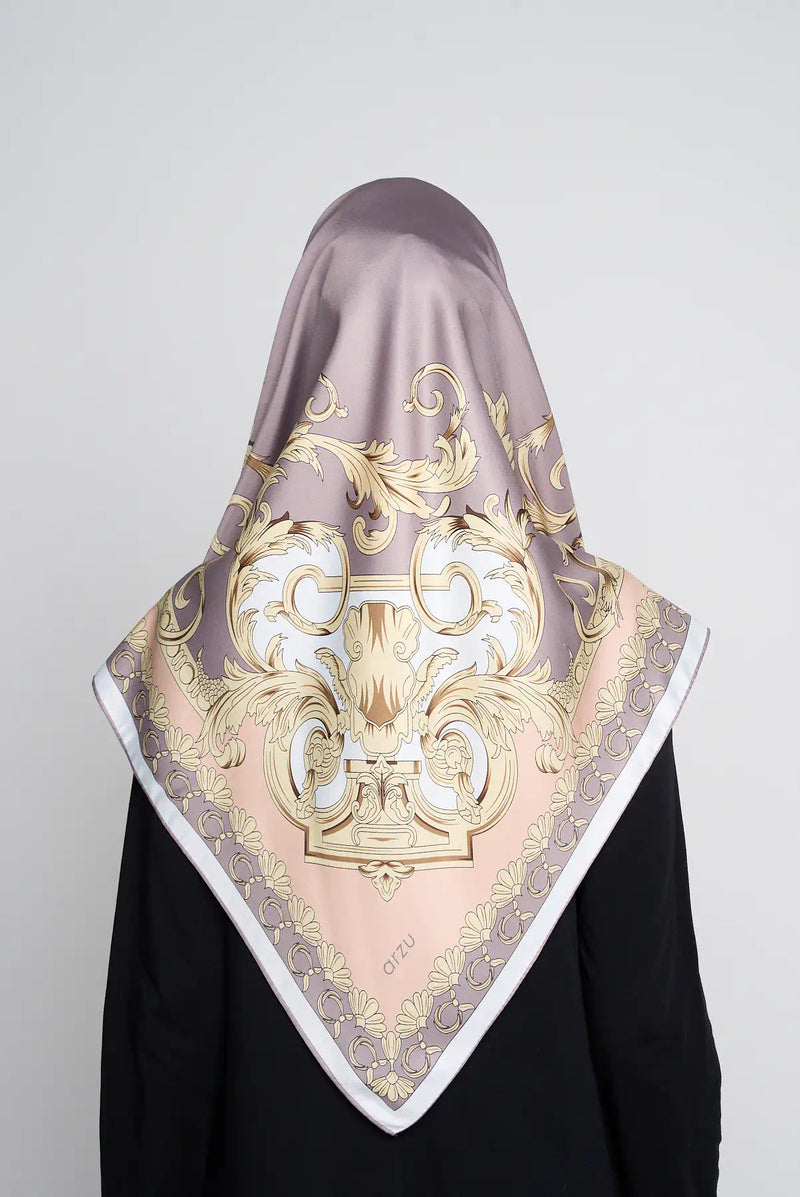 text -- twirly taupe