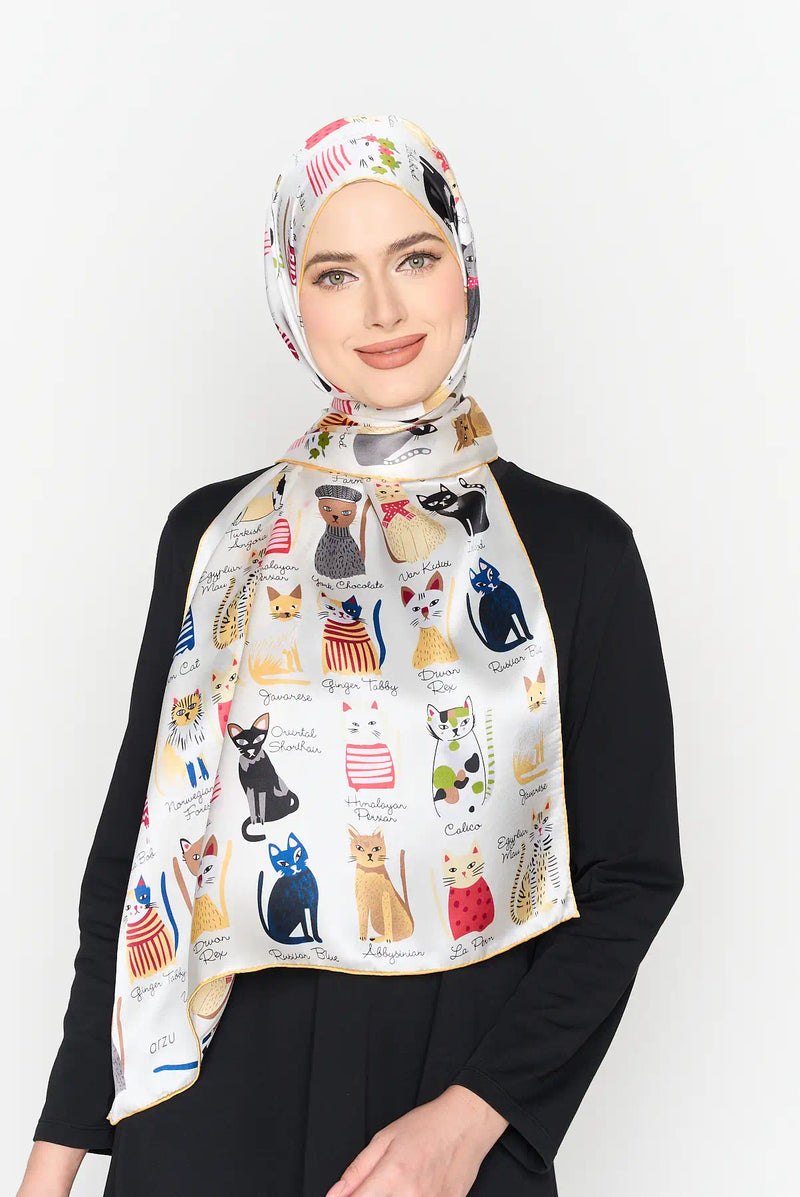 text -- cats warm white