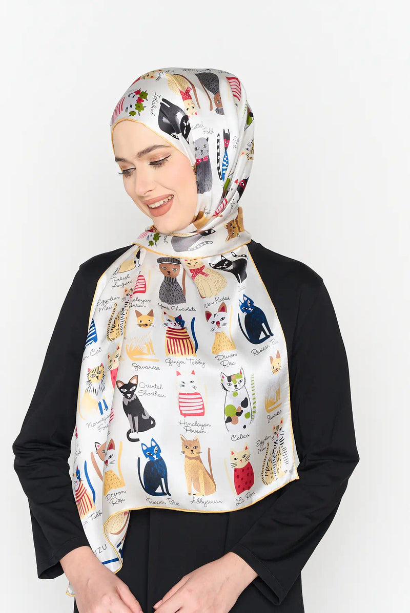 text -- cats warm white