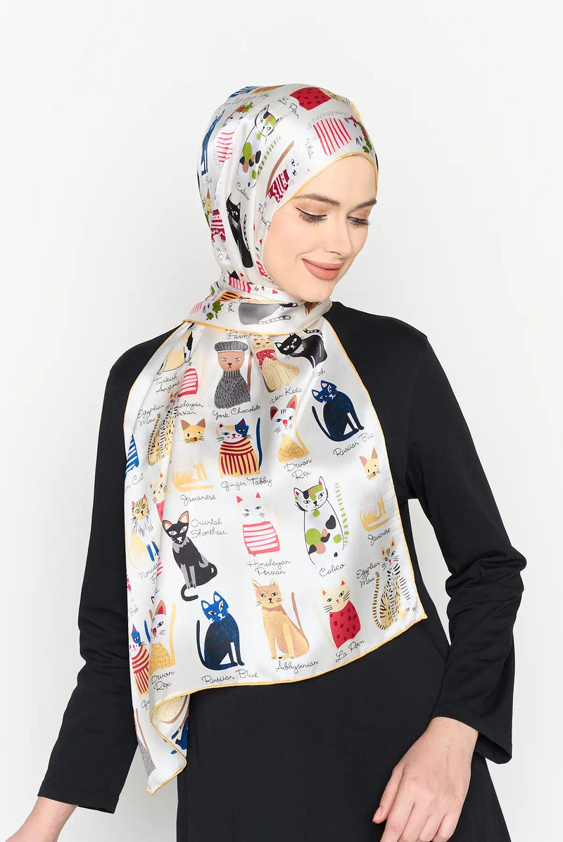 text -- cats warm white