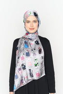 text -- cats elegant grey