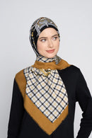 text -- golden emblem