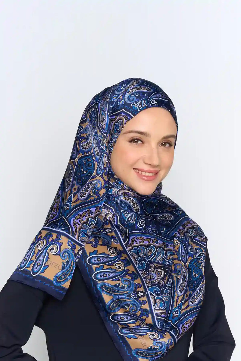 paisley vibes scarf SERIOUSLY SATIN SILK