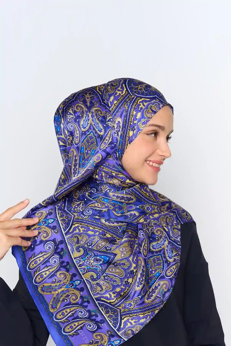 paisley vibes scarf SERIOUSLY SATIN SILK