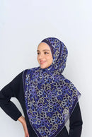 arzu mosaic scarf CREPE SILK