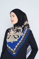 text -- twirl royal blue black