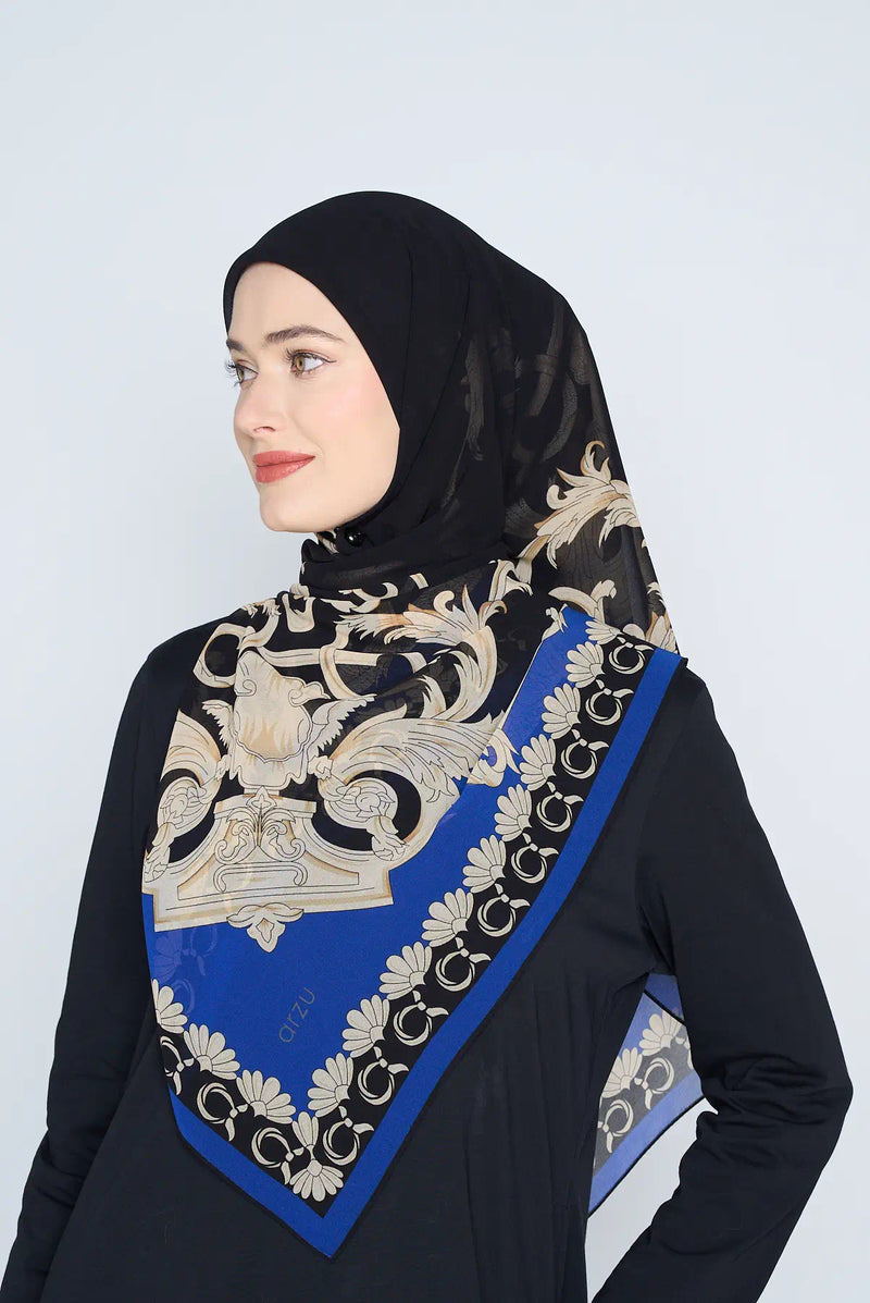 text -- twirl royal blue black